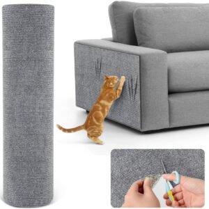 Protector de muebles para sofá rascador para gatos Gris Obscuro